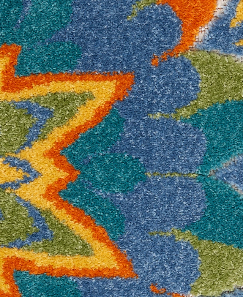Nourison Home Aloha ALH22 7'10" x 10'6" Outdoor Area Rug