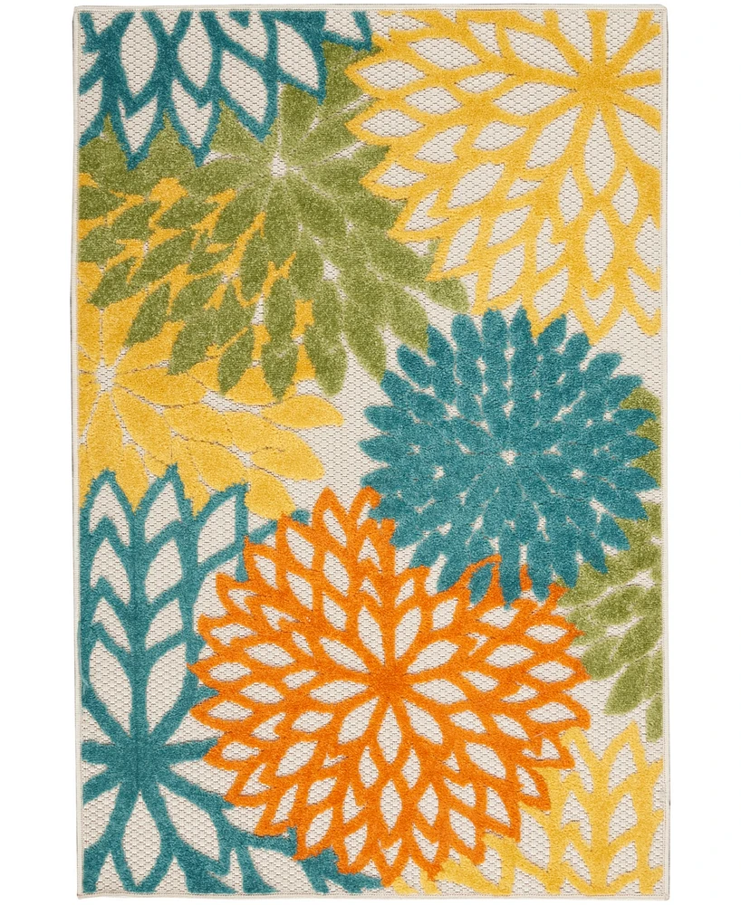 Nourison Home Aloha ALH05 2'8" x 4' Outdoor Area Rug