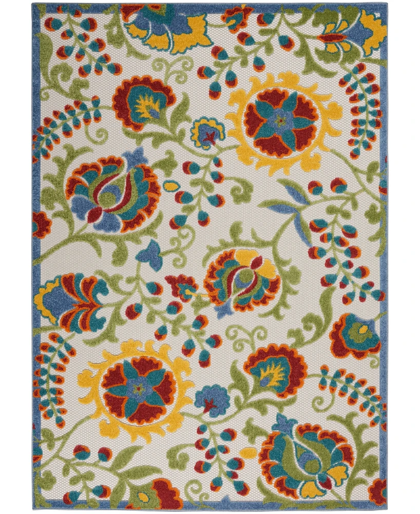 Nourison Home Aloha ALH17 3'6" x 5'6" Outdoor Area Rug