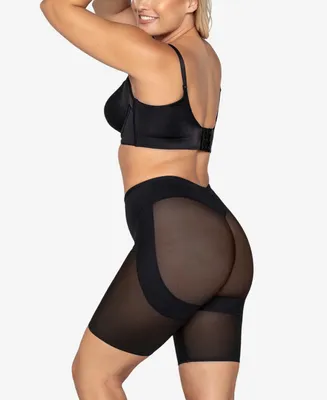 Leonisa Women's Firm Compression Butt Lifter Shaper Shorts