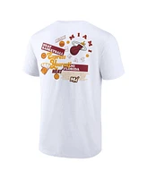 Men's Fanatics White Miami Heat Street Collective T-shirt