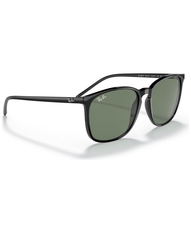 Ray-Ban Men's Low Bridge Fit Sunglasses, RB4387F 55