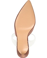 Journee Collection Women's Ollie Lucite Strap Heels