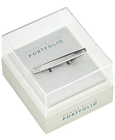 Perry Ellis Portfolio Men's Triple-Stripe Tie Bar