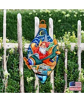 Designocracy Flying Up to The Town Scenic Decorative Ornament Large