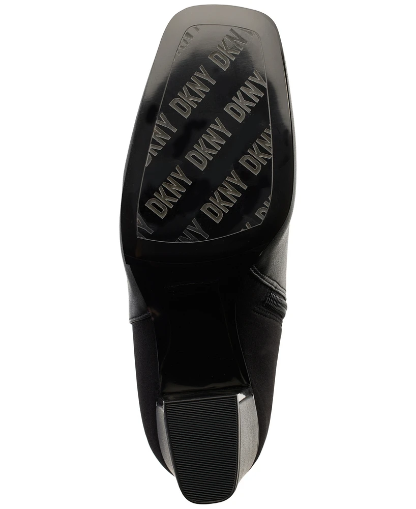 Dkny Women's Cilli Square-Toe Knee-High Dress Boots