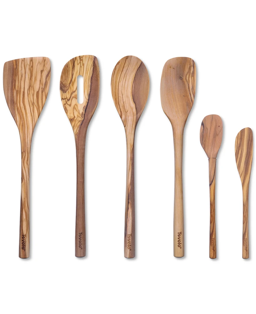 Tovola 6-Pc. Olive Wood Kitchen Utensil Set