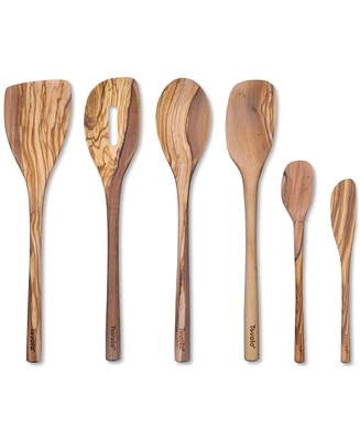 Tovola 6-Pc. Olive Wood Kitchen Utensil Set