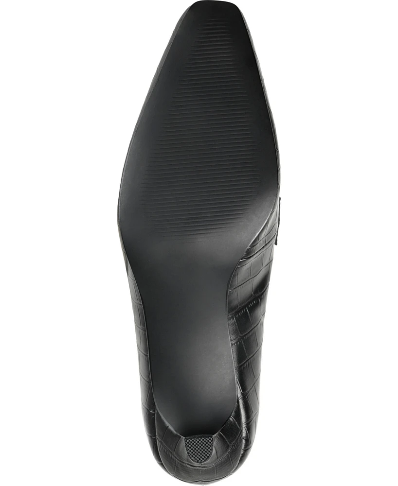 Journee Collection Women's Celina Kitten Heel Loafers
