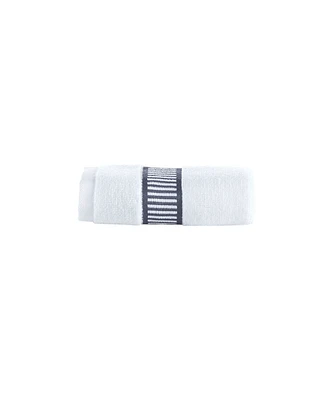 Brooks Brothers Fancy Border Turkish Cotton Washcloth, 12" x