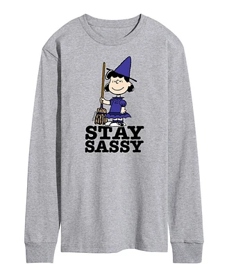 Airwaves Men's Peanuts Stay Sassy T-shirt