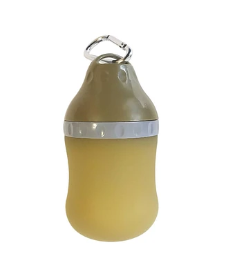 Silicone Dog Travel Water Bottle – Safe, Portable, Leak-Proof & Collapsible – Green/16 oz
