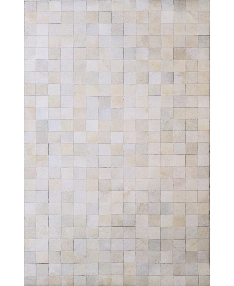 Bashian Cowhide HID44 4' x 6' Area Rug