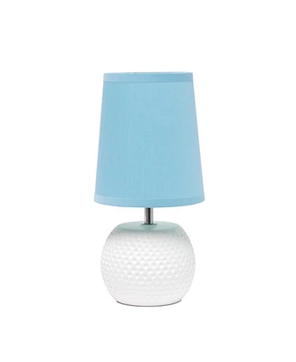 Simple Designs Studded Texture Table Lamp