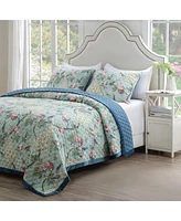 Greenland Home Fashions Pavona 3-Pc. Quilt Set, King/California King