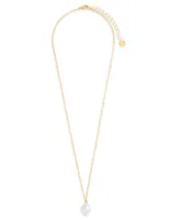 brook & york Lila Imitation Pearl Pendant Necklace