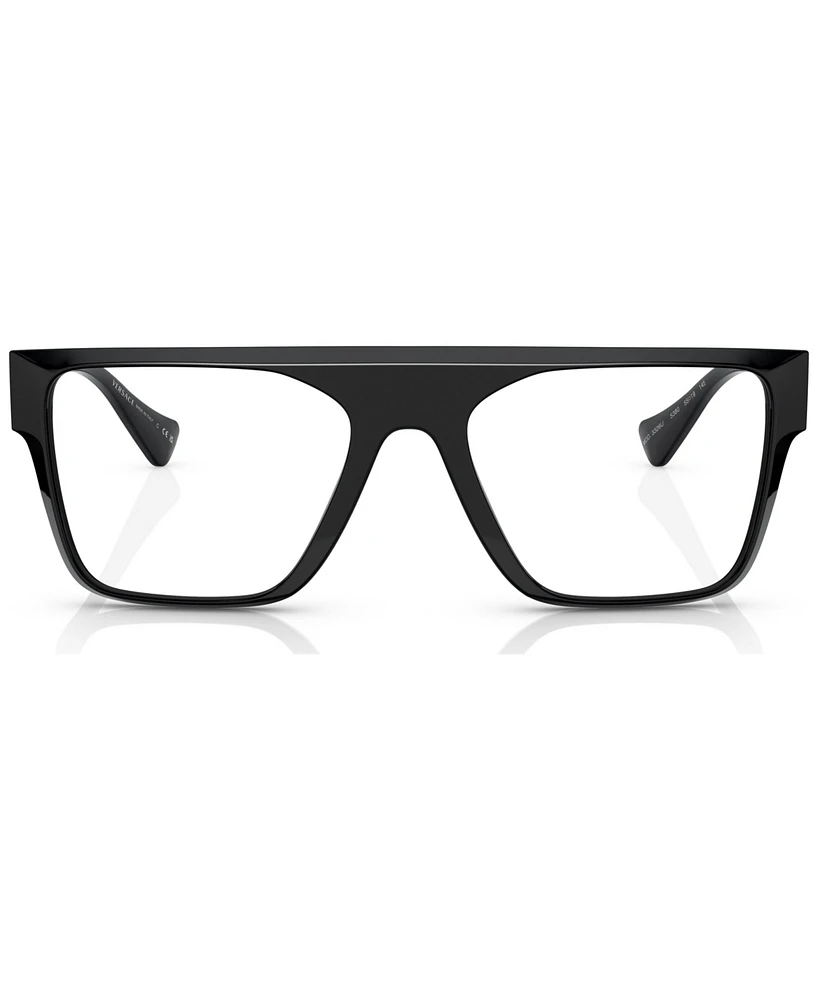 Versace Men's Rectangle Eyeglasses