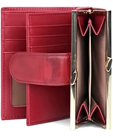 Julia Buxton Women's Heiress Double Cardex Wallet