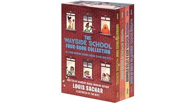 The Wayside School 4-Book Box Set: Sideways Stories from Wayside School, Wayside School is Falling Down, Wayside School Gets A Little Stranger, Waysid