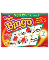 Sight Words Bingo Language Building Skill Game