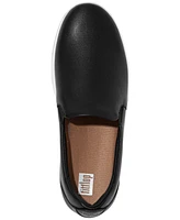 FitFlop Women's Rally Slip-On Platform Skate Sneakers