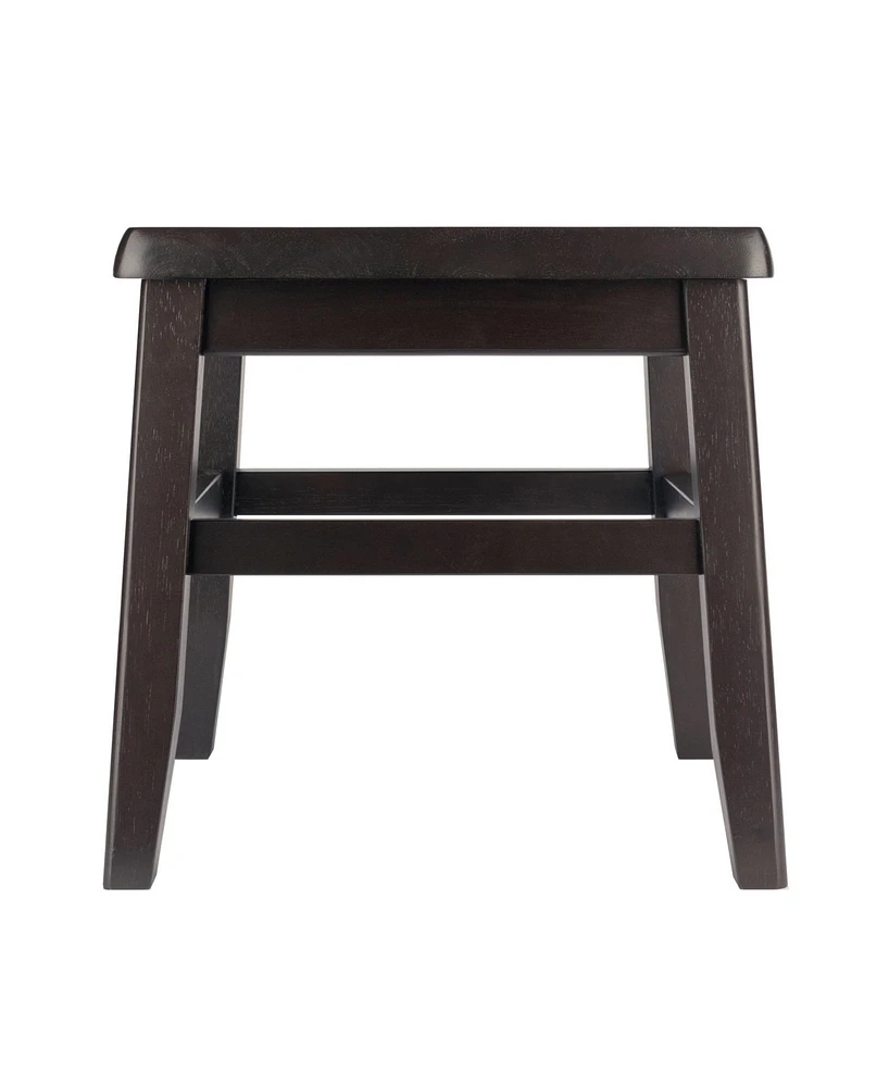 Winsome Kaya 2-Piece Wood Conductor Stool Set