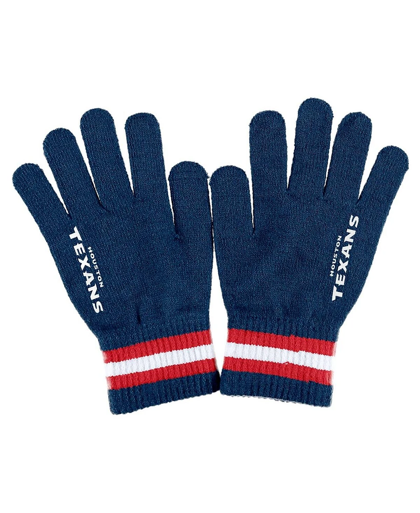 Women's Wear by Erin Andrews Houston Texans Scarf and Glove Set