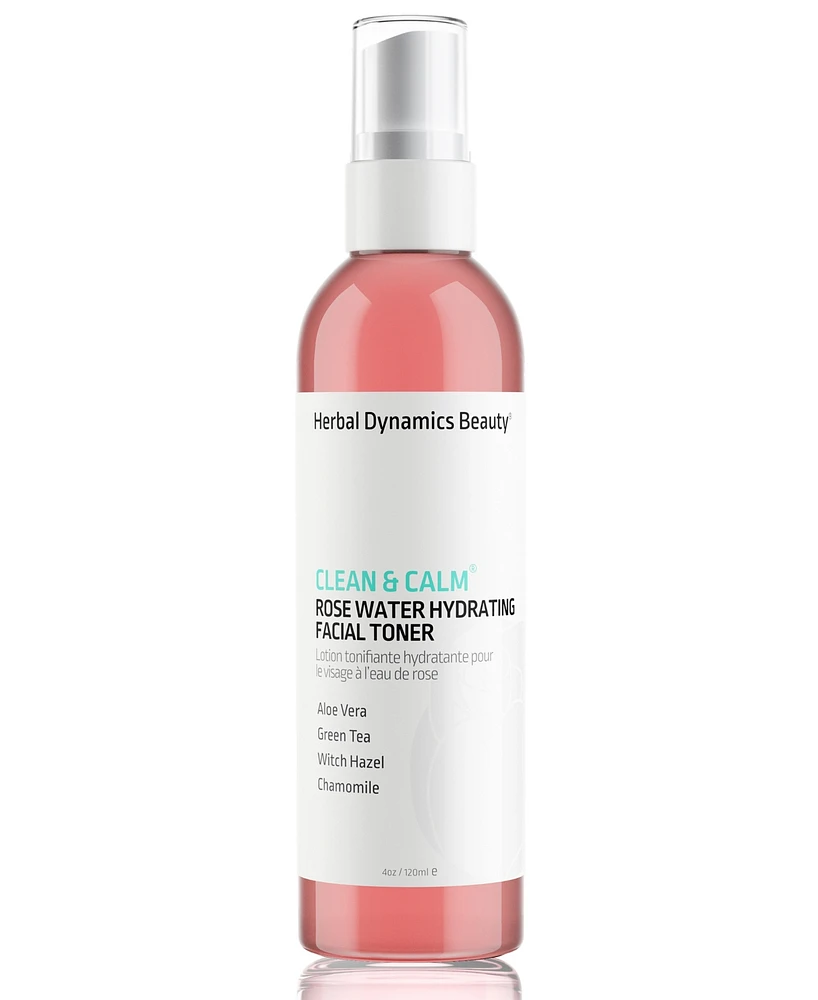 Herbal Dynamics Beauty Rose Water Calming Face Toner