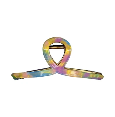 Women's Looped Claw Clip - Rainbow