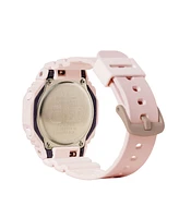 G-Shock Women's Digital Quartz Monotone Pink Resin Analog Watch 42.9mm