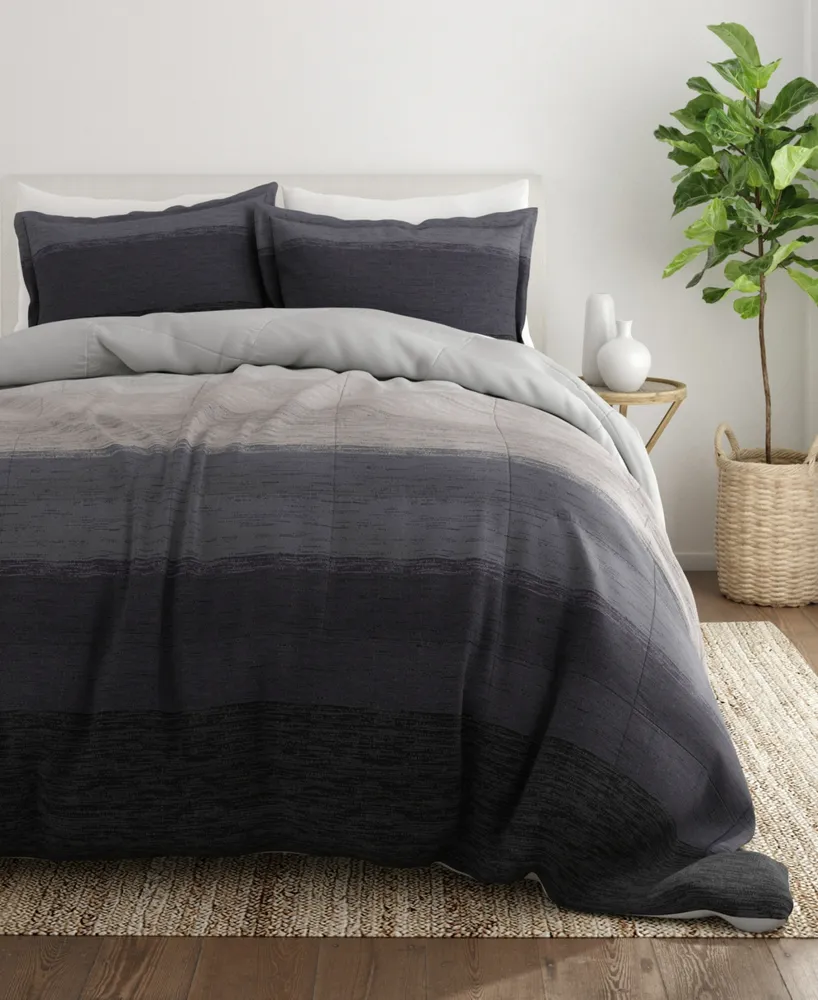 ienjoy Home Ultra Soft Ombre 3-Pc. Comforter Set