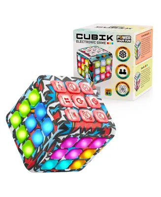 Power Your Fun Cubik Led Flashing Cube Memory Game