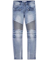 Reason Men's Big and Tall Pines Skinny Denim Jeans