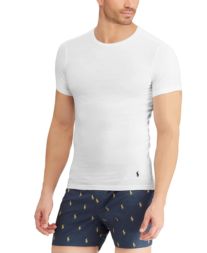 Polo Ralph Lauren Men's 3-Pack Slim Fit Crewneck Undershirt