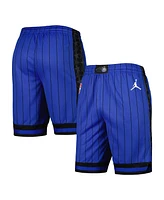 Men's Jordan Blue Orlando Magic 2022/2023 Statement Edition Swingman Performance Shorts