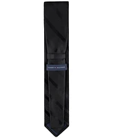 Tommy Hilfiger Men's Solid Textured Stripe Tie