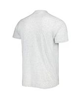 Men's '47 Brand Heathered Gray Los Angeles Chargers Brand Dozer Franklin T-shirt