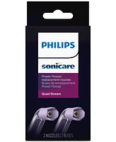 Philips 2-Pk. Sonicare Quad Stream Water Flosser Nozzle