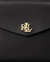 Lauren Ralph Farrah Medium Leather Top-Handle Satchel