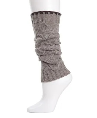 MeMoi Girls Criss-Cross Knit Legwarmers