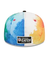 Men's New Era Pink, Black Arizona Cardinals 2022 Nfl Crucial Catch Low Profile 59FIFTY Fitted Hat