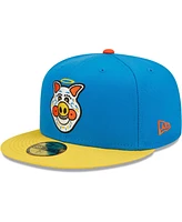 Men's New Era Royal, Yellow Santos De San Pablo Copa La Diversion 59FIFTY Fitted Hat