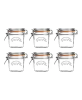 Kilner Round Clip Top Jar 12 oz, Set of 6