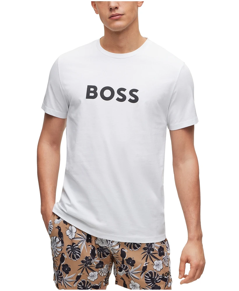 Boss by Hugo Men's Cotton-Jersey Regular-Fit T-Shirt