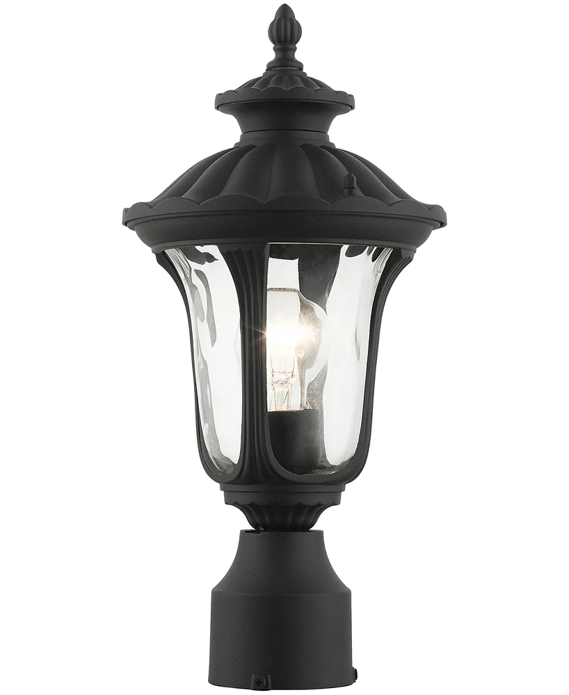 Livex Oxford 1 Light Outdoor Post Top Lantern