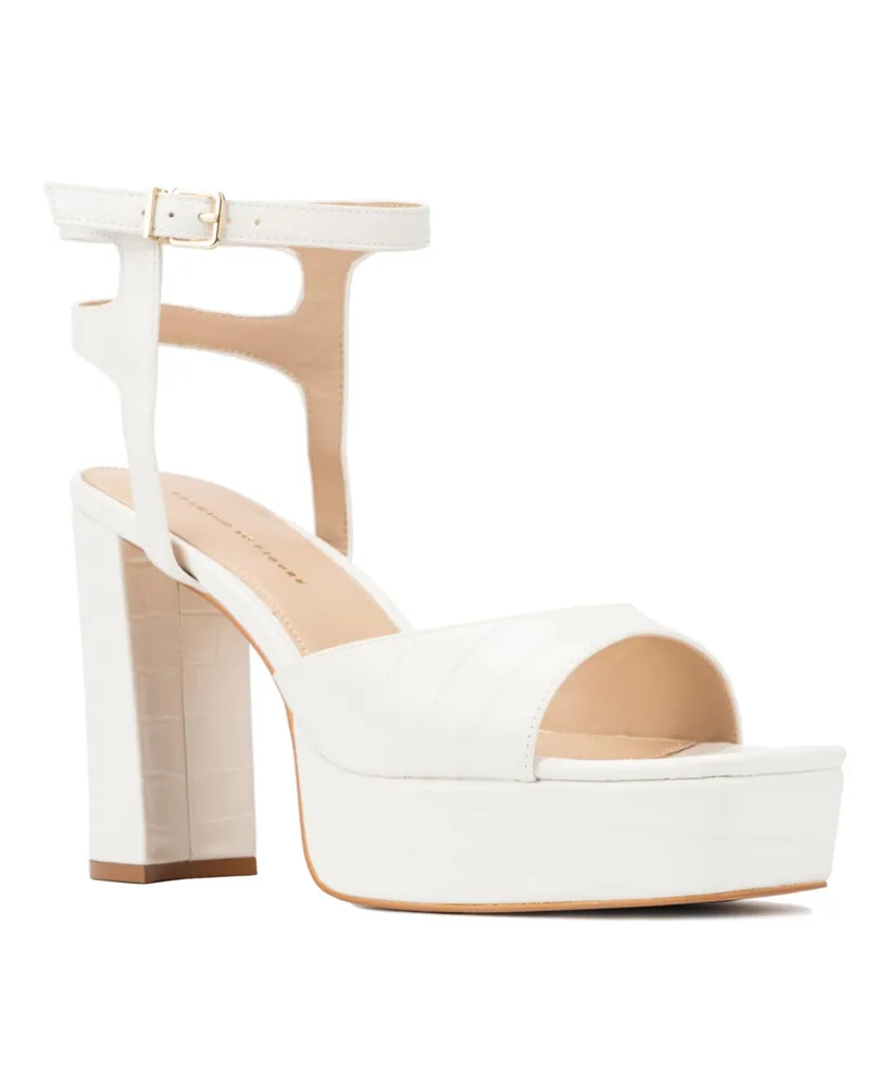 Fashion To Figure Women's Hilari Wide Width Heels Sandals