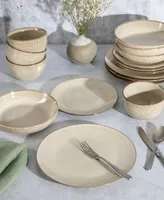 Gibson Matisse 16-Piece Dinnerware Set, Service for 4