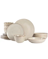 Gibson Matisse 16-Piece Dinnerware Set, Service for 4