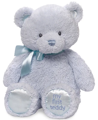 Gund Baby My First Teddy Plush Blue Bear