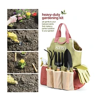 Play22usa Adults Garden Tool Set 9-Piece